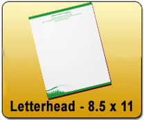 Letter Head & Envelopes - Letter Head 8.5 x 11